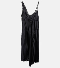 Isabel Marant Ayrich embroidered silk midi dress