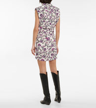 Isabel Marant Bemaya floral silk-blend minidress