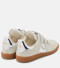 Isabel Marant Beth logo suede sneakers