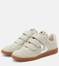 Isabel Marant Beth logo suede sneakers