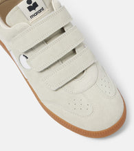 Isabel Marant Beth logo suede sneakers