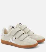 Isabel Marant Beth logo suede sneakers