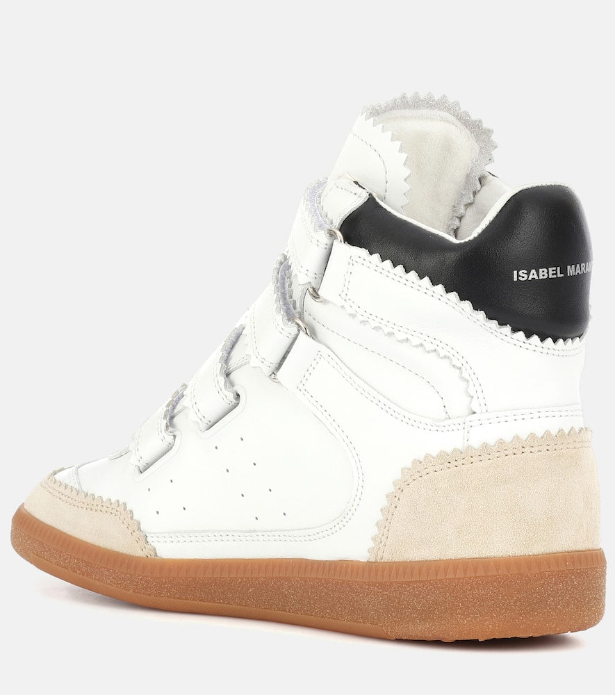 Isabel Marant Bilsy leather sneakers