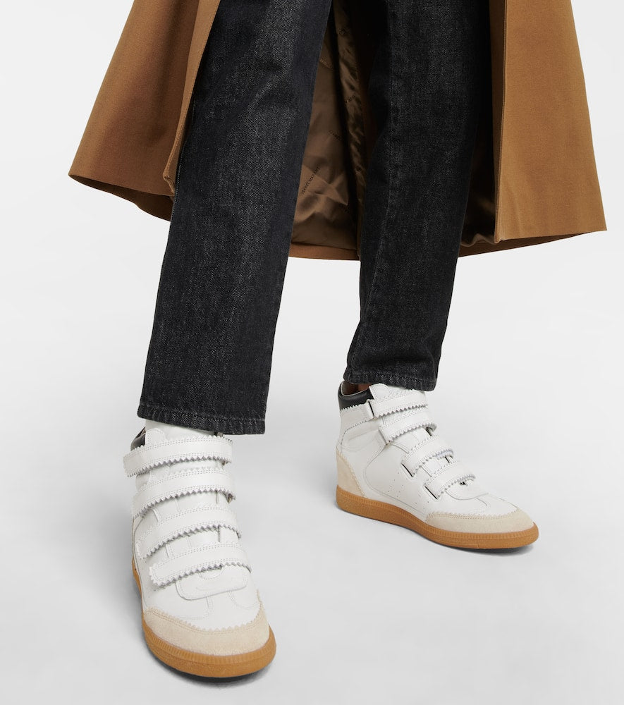 Isabel Marant Bilsy leather sneakers
