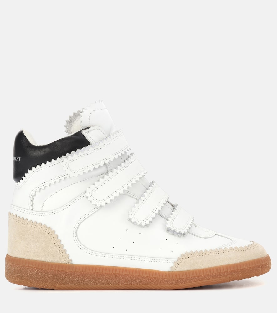 Isabel Marant Bilsy leather sneakers