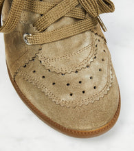 Isabel Marant Bobby suede wedge sneakers