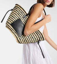 Isabel Marant Cadix Medium raffia basket bag