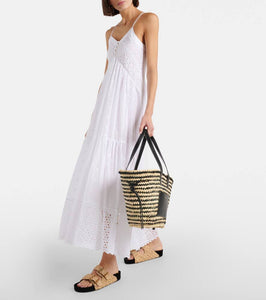 Isabel Marant Cadix Medium raffia basket bag