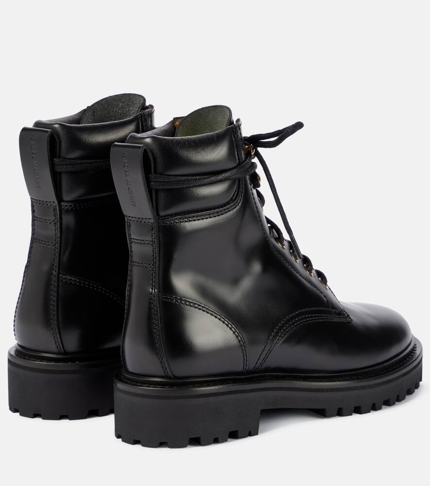 Isabel Marant Campa leather combat boots