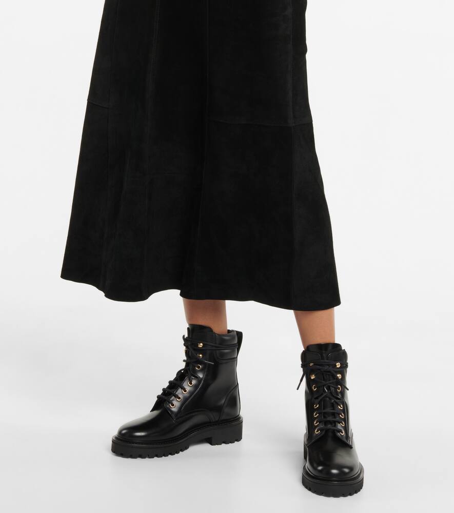Isabel Marant Campa leather combat boots