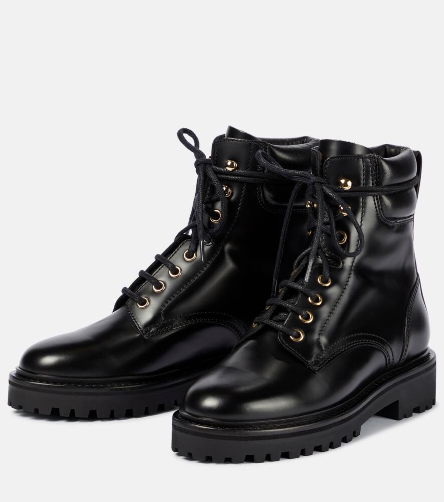 Isabel Marant Campa leather combat boots