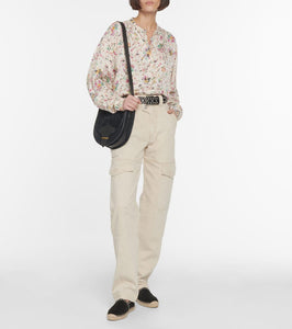 Isabel Marant Canae eyelet-trimmed suede espadrilles