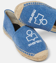 Isabel Marant Canae logo canvas espadrilles