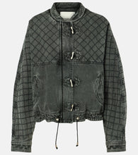 Isabel Marant Celiany quilted denim jacket