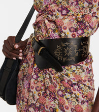 Isabel Marant Celina floral silk-blend minidress