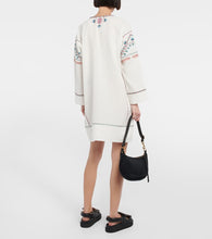 Isabel Marant Chemsi embroidered cotton minidress
