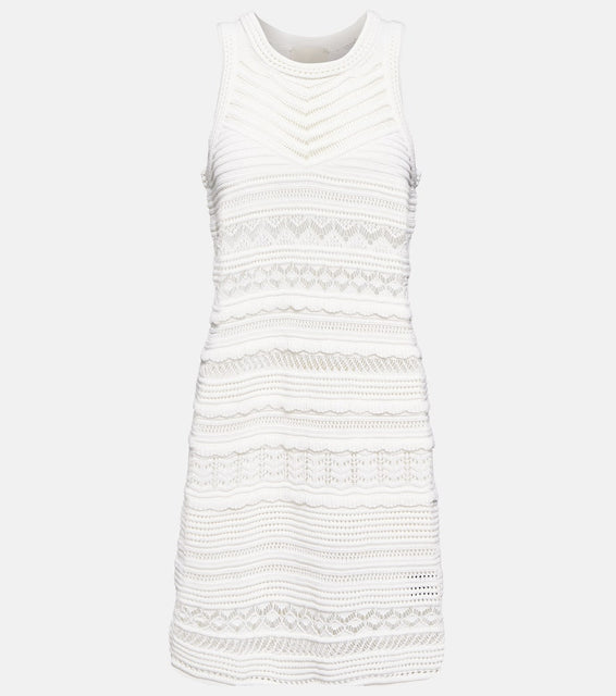 Isabel Marant Crochet cotton-blend minidress