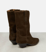 Isabel Marant Dahope suede cowboy boots