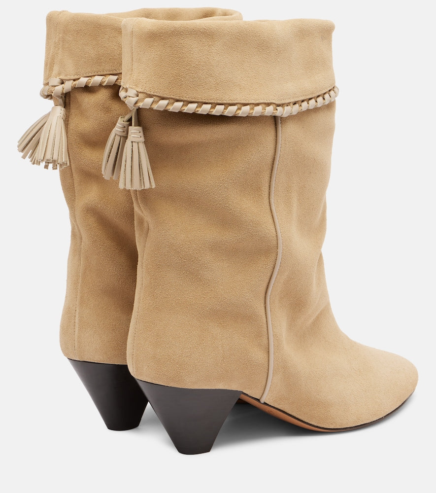 Isabel Marant Dalby 55 suede ankle boots