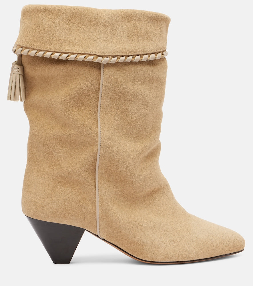 Isabel Marant Dalby 55 suede ankle boots