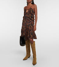 Isabel Marant Denvee suede knee-high cowboy boots