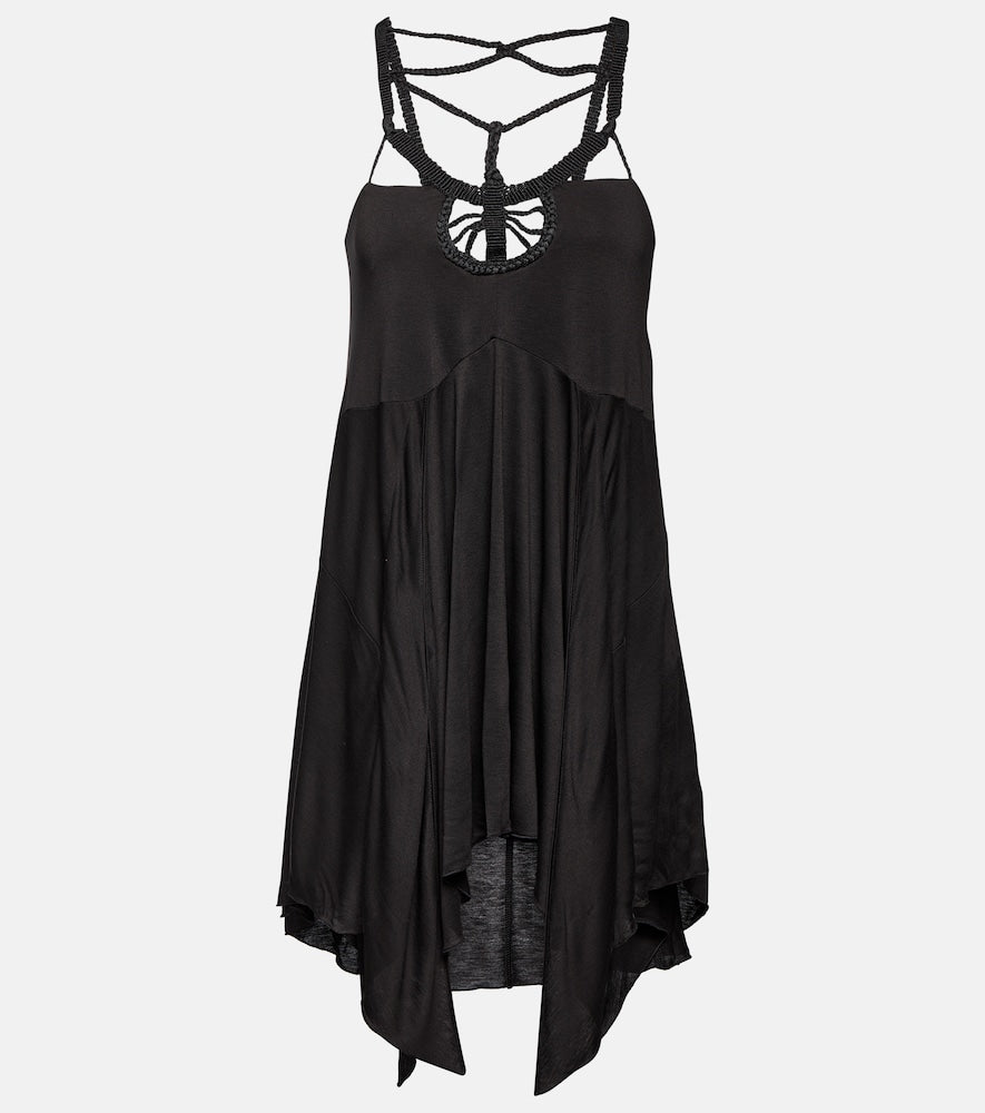 Isabel Marant Diana macram√É¬© jersey minidress. Isabel Marant Diana macram√É¬© 针织迷你连衣裙