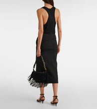 Isabel Marant Dixina linen-blend midi skirt