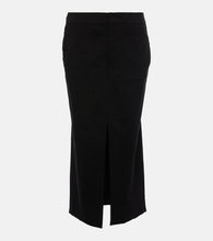Isabel Marant Dixina linen-blend midi skirt - Isabel Marant Dixina 亚麻混纺中长裙