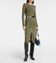 Isabel Marant Draped jersey midi skirt