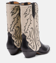 Isabel Marant Duerto leather cowboy boots