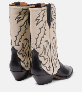 Isabel Marant Duerto leather cowboy boots