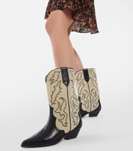 Isabel Marant Duerto leather cowboy boots