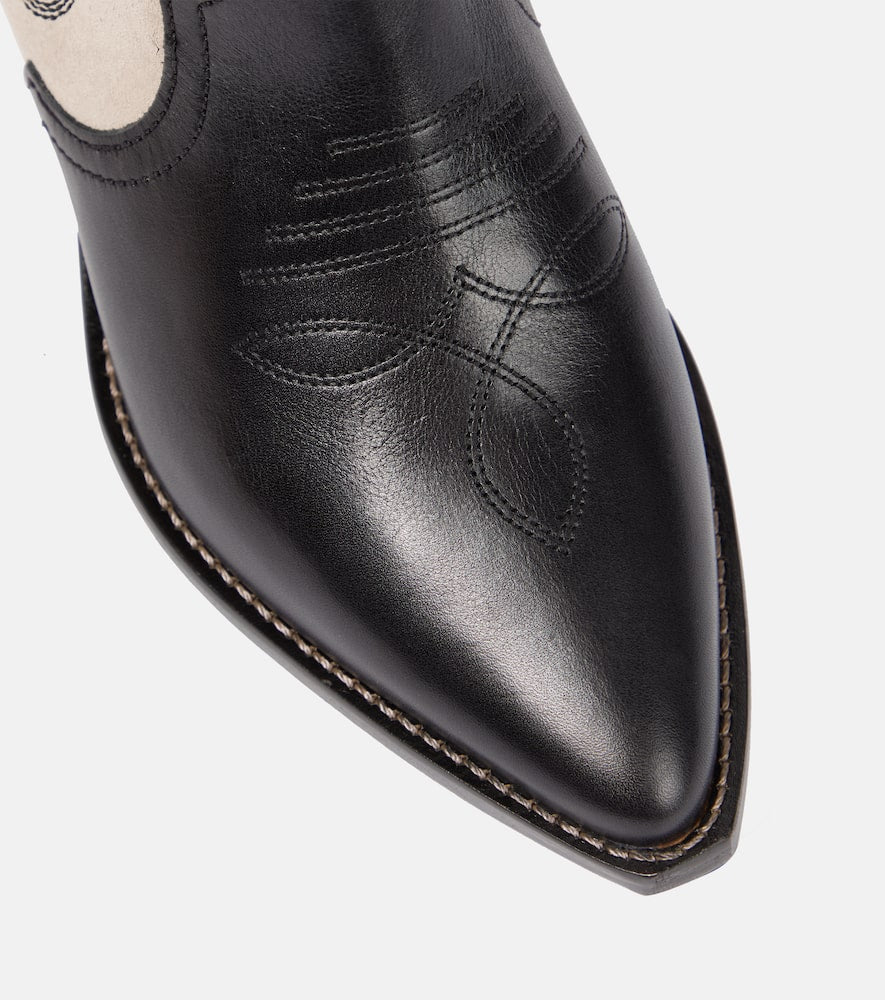 Isabel Marant Duerto leather cowboy boots