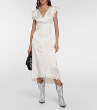 Isabel Marant Duerto metallic leather cowboy boots