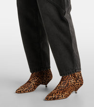 Isabel Marant Eana leopard-print suede ankle boots