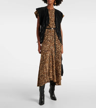 Isabel Marant Edita fringed leather vest