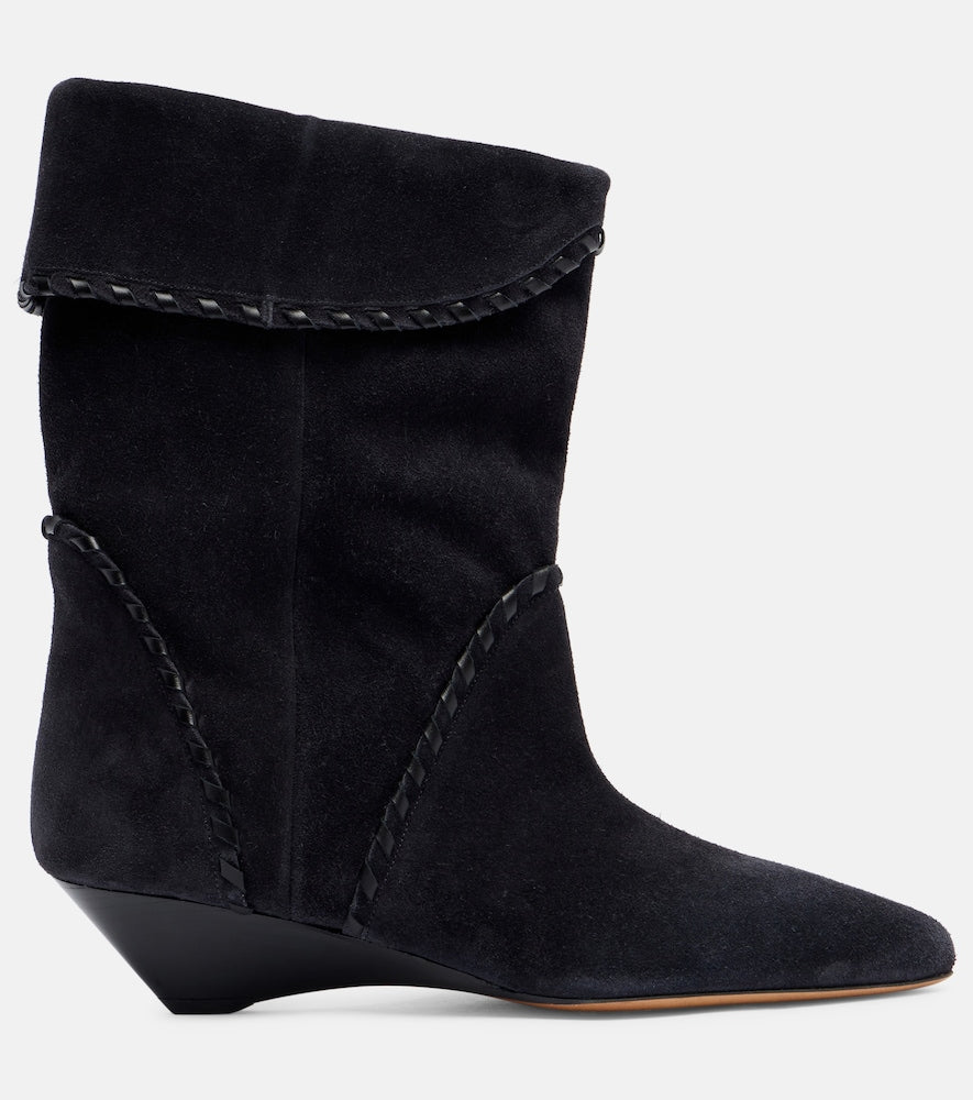 Isabel Marant Edoa 45 suede ankle boots