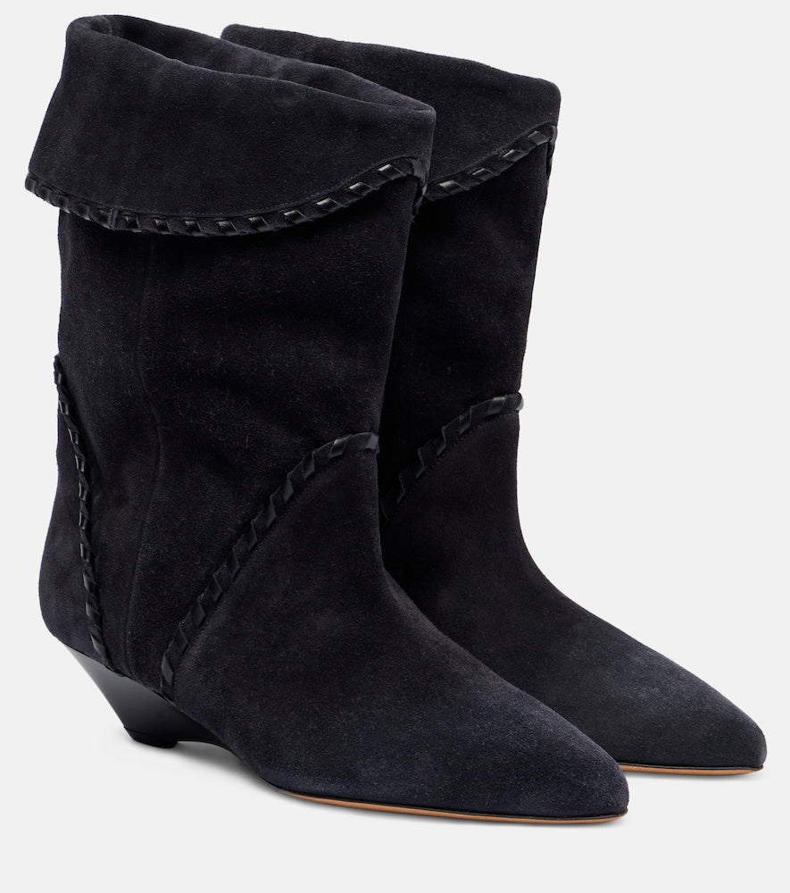 Isabel Marant Edoa 45 suede ankle boots