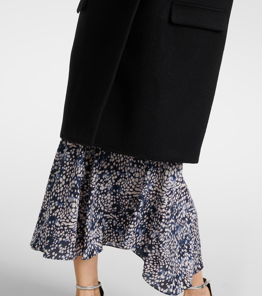 Isabel Marant Efegozi wool, cashmere and silk coat