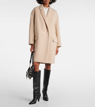 Isabel Marant Efegozi wool, cashmere and silk coat