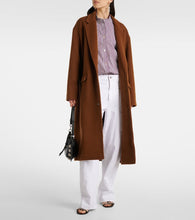 Isabel Marant Efezia wool, cashmere and silk coat