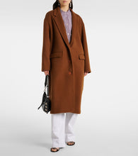 Isabel Marant Efezia wool, cashmere and silk coat
