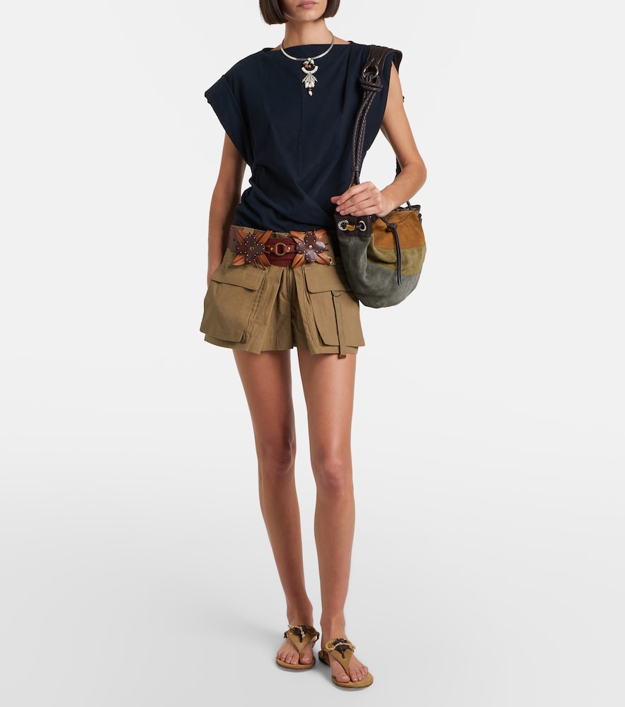 Isabel Marant Elato suede thong sandals