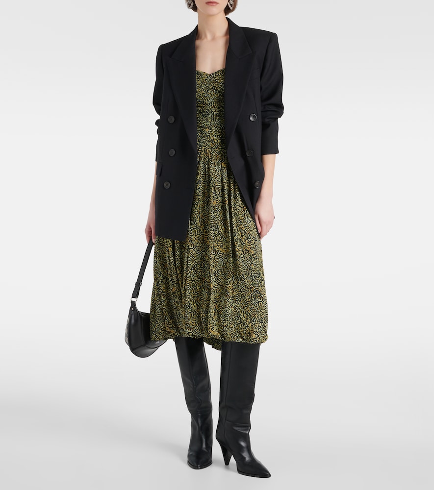 Isabel Marant Elisabeth printed jersey midi dress