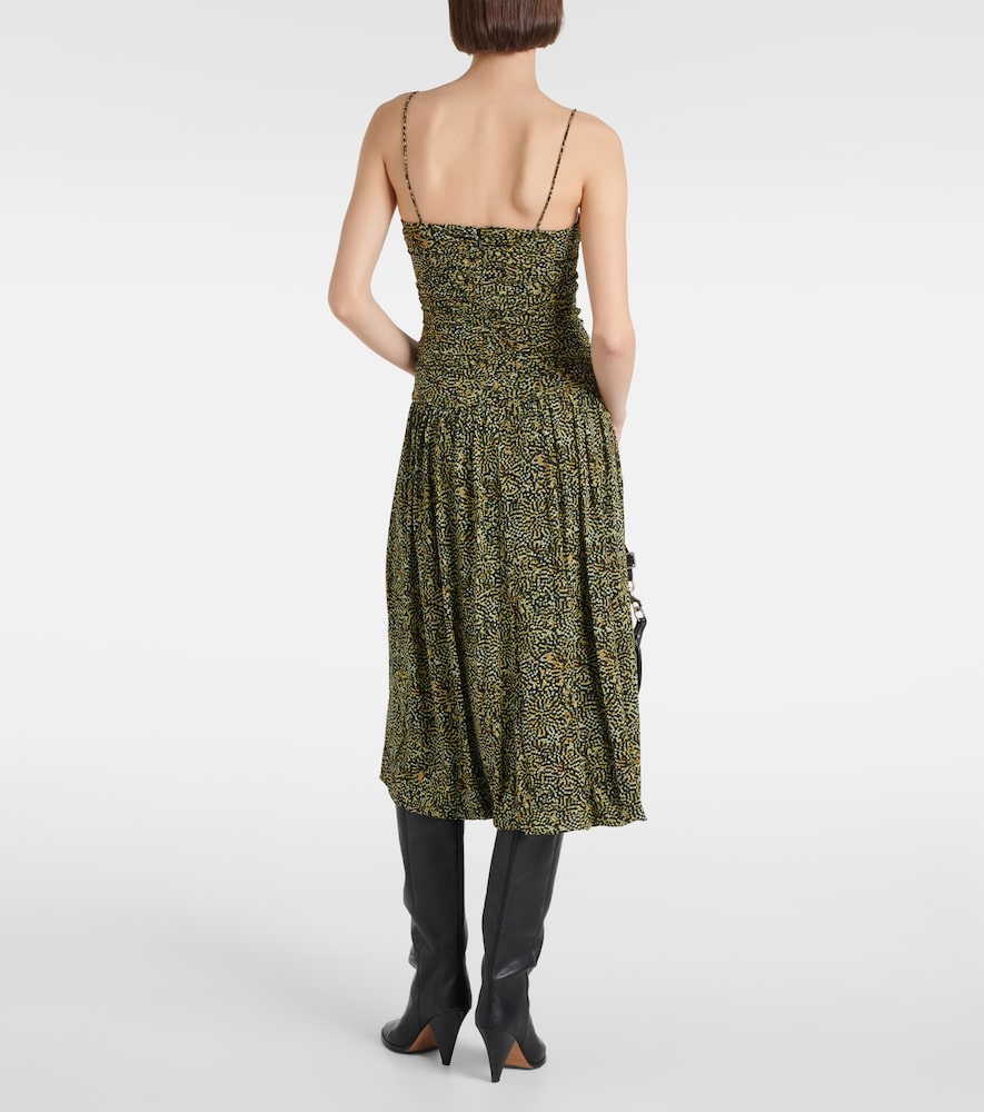 Isabel Marant Elisabeth printed jersey midi dress