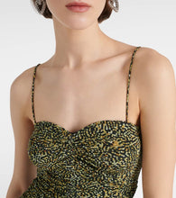 Isabel Marant Elisabeth printed jersey midi dress
