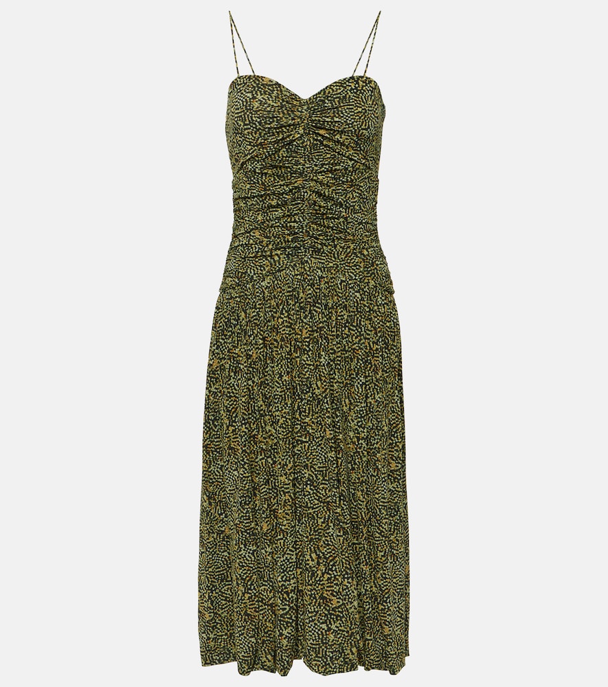 Isabel Marant Elisabeth printed jersey midi dress. Isabel Marant Elisabeth 印花针织中长连衣裙