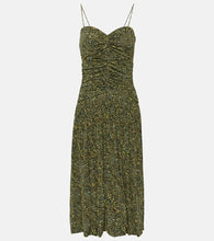 Isabel Marant Elisabeth printed jersey midi dress