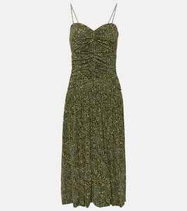 Isabel Marant Elisabeth printed jersey midi dress