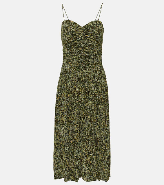 Isabel Marant Elisabeth printed jersey midi dress